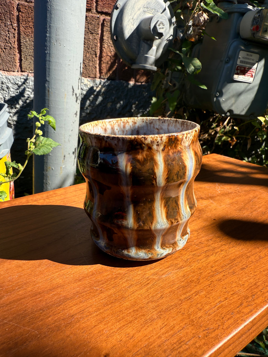 Striped cup