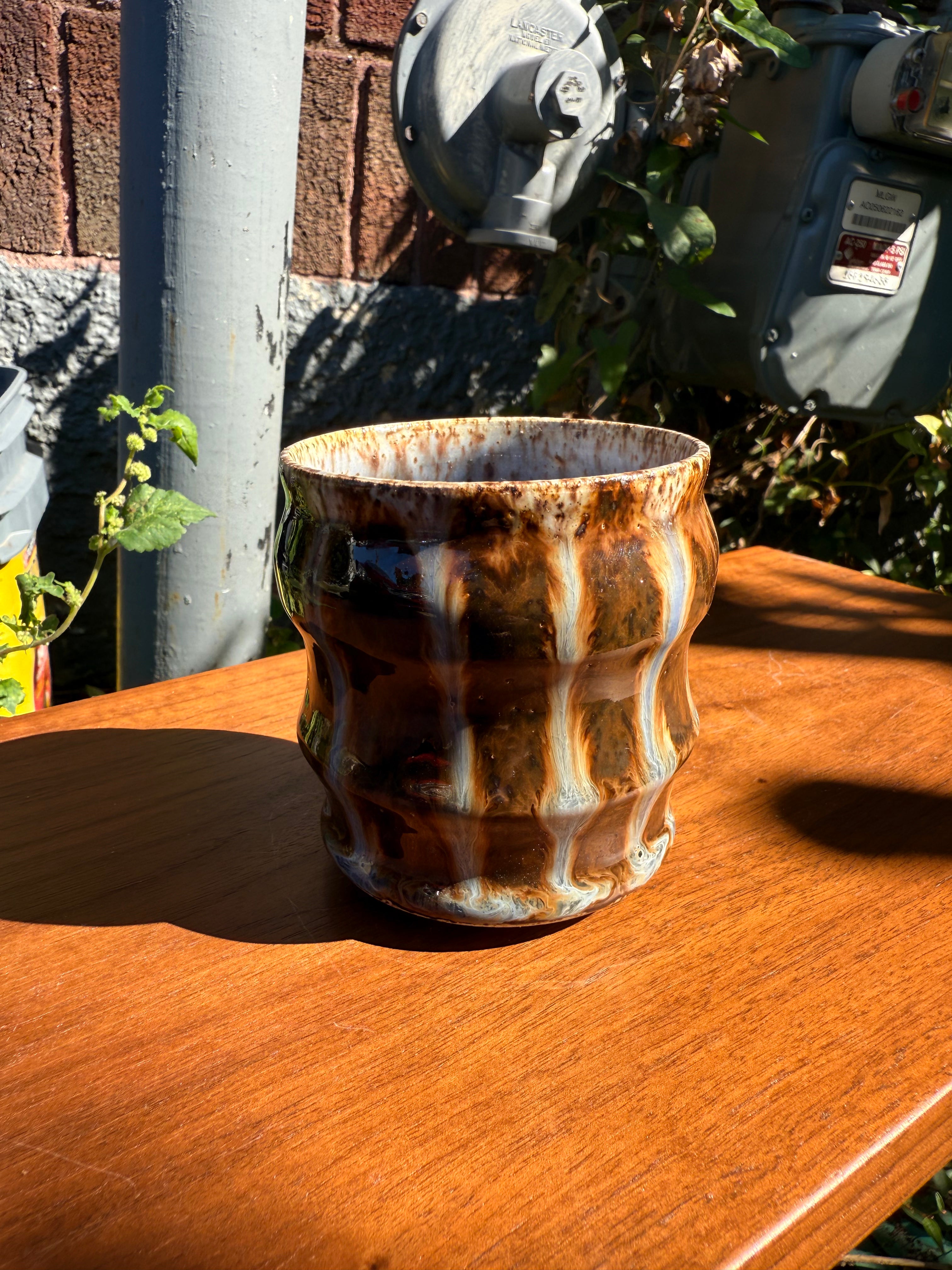 Striped cup