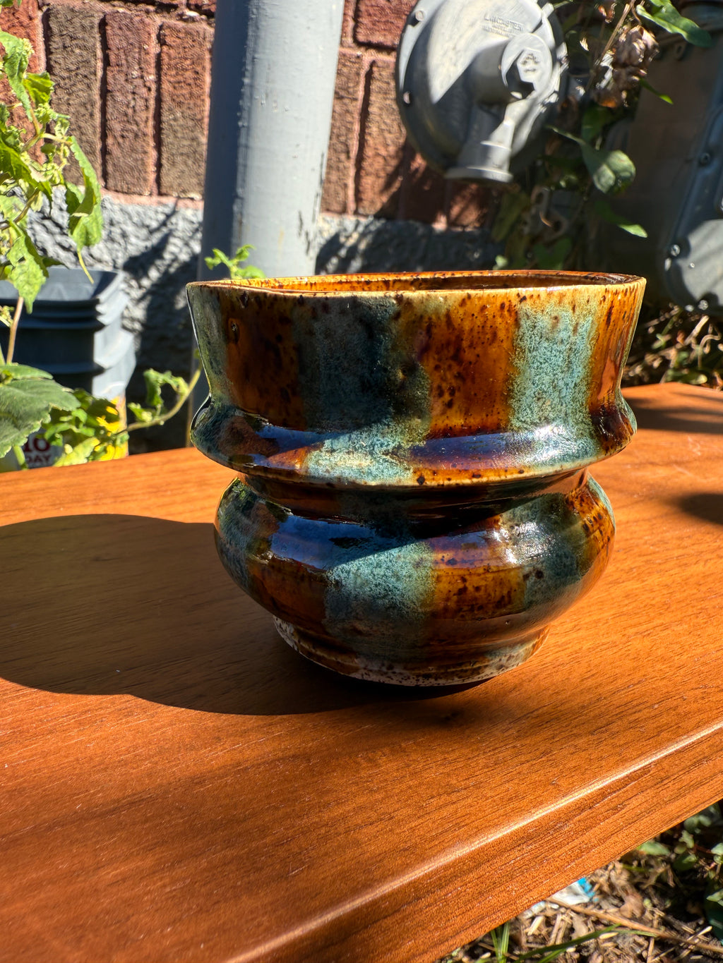Striped cup