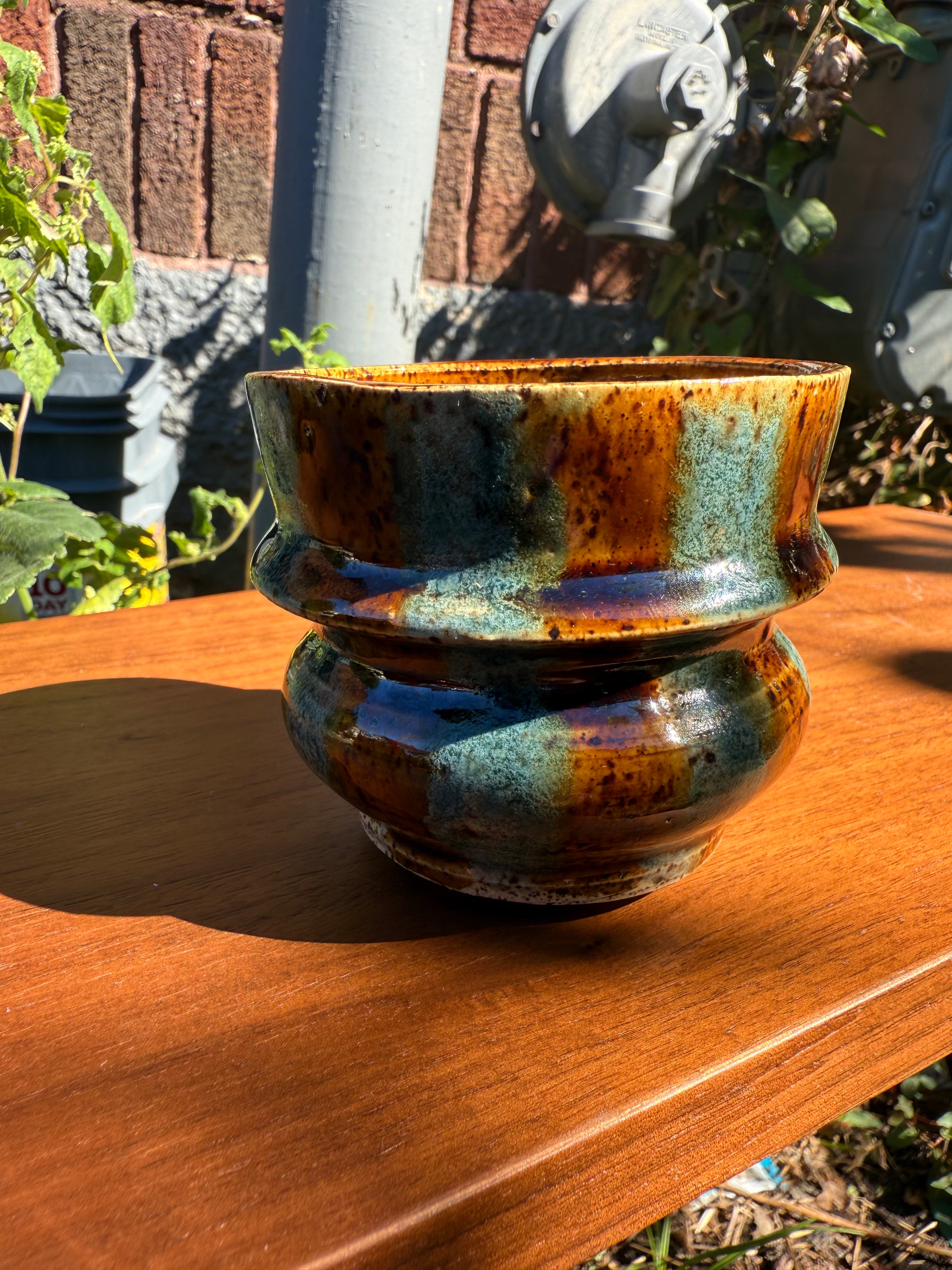 Striped cup