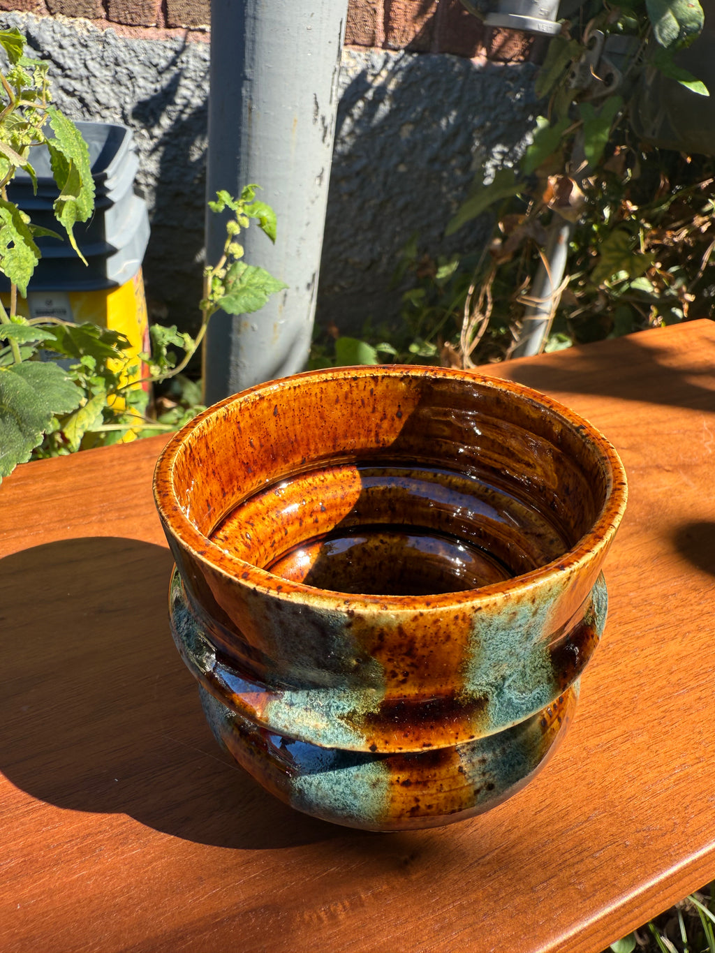 Striped cup