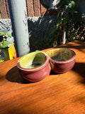 Conjoined small bowls